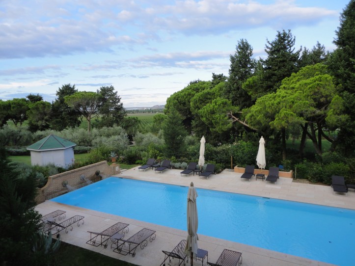 A piscina do L'Andana