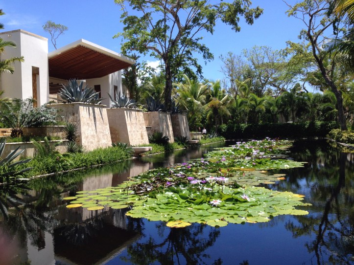 A entrada do Ritz-Carlton Reserve