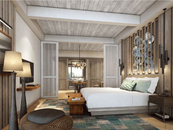 Quarto de uma suíte / Foto de divulgação