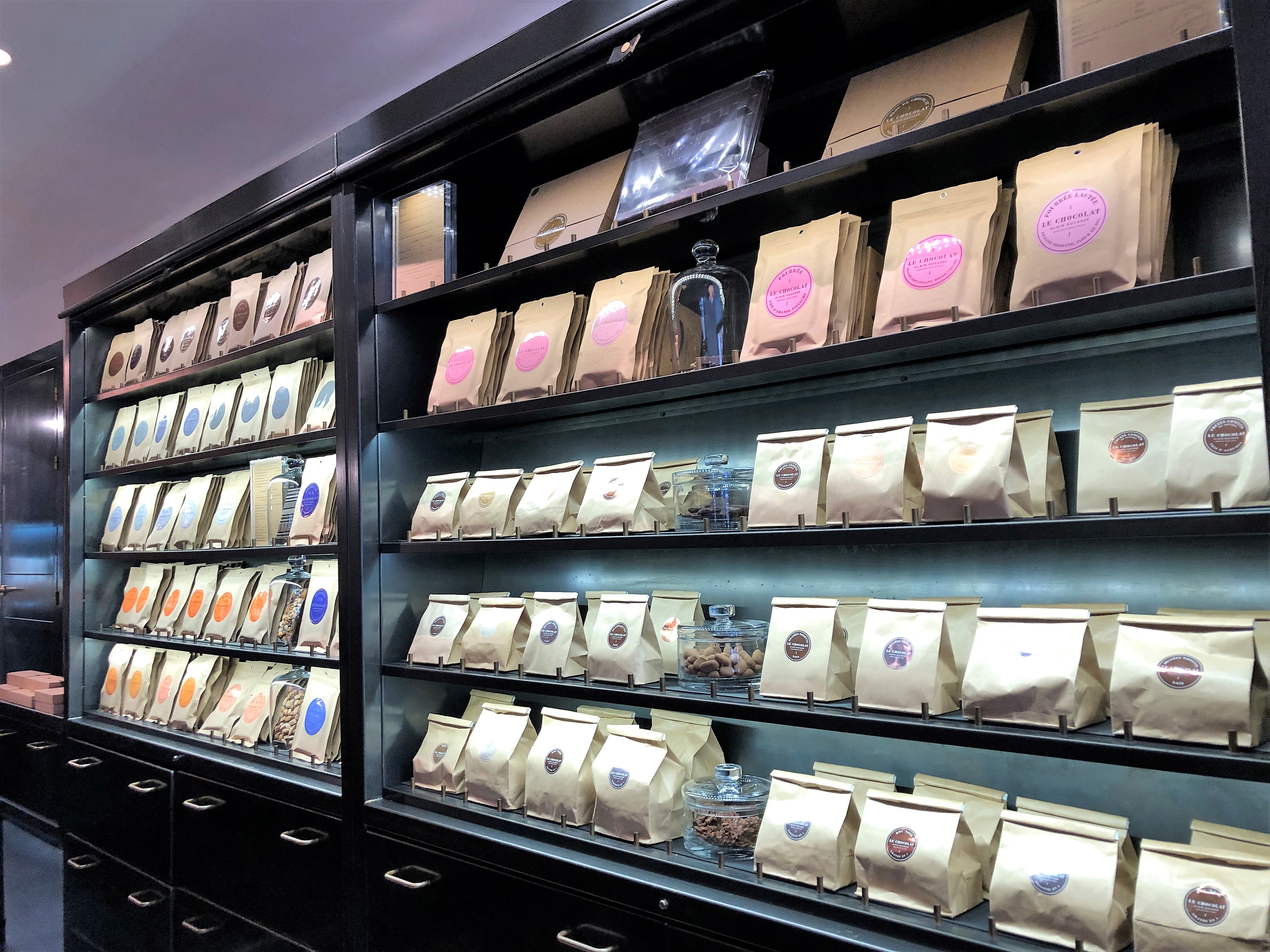 Chocolates Alain Ducasse loja Saint-Germain-des-Près