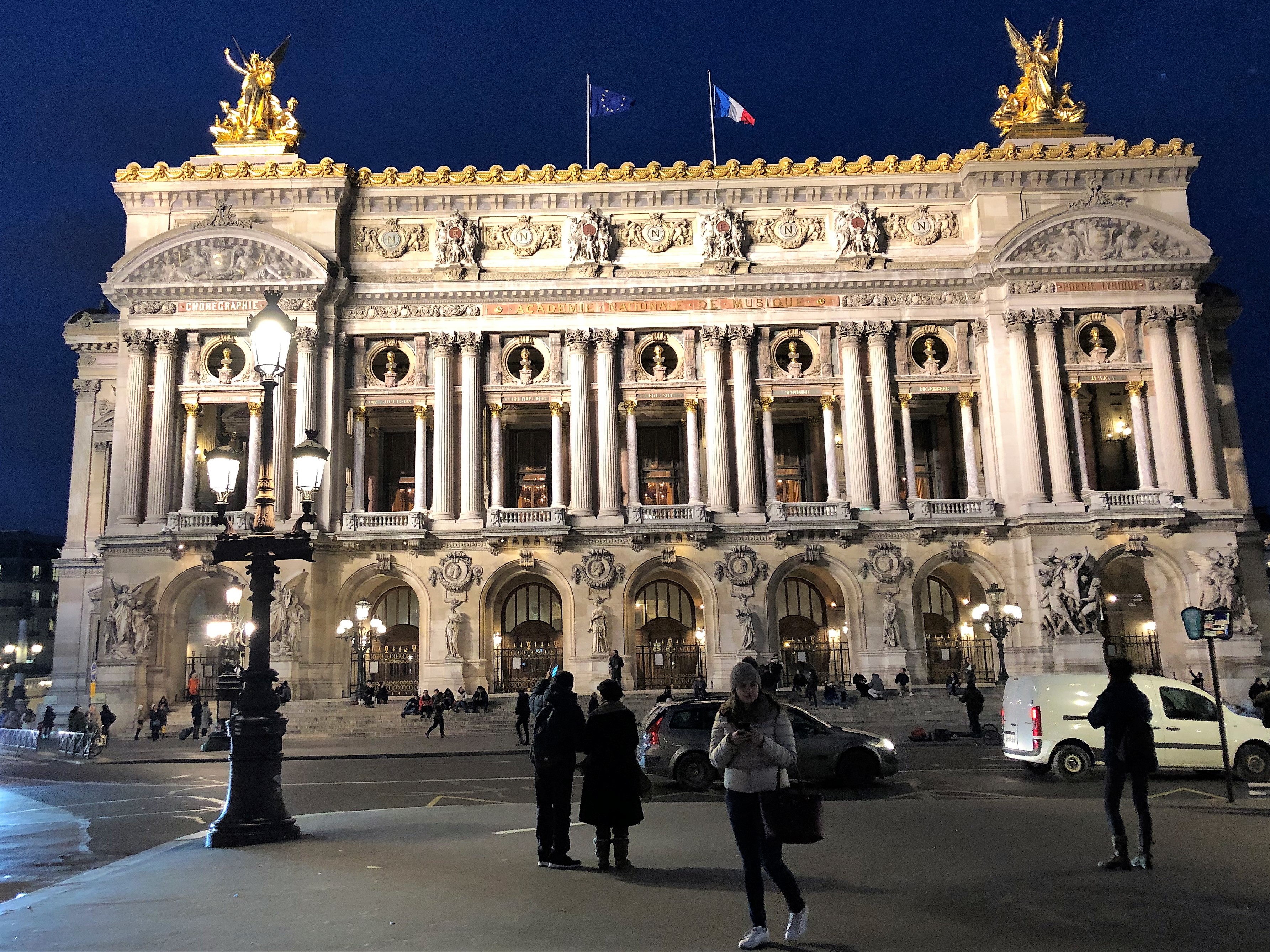 Fachada Ópera Garnier Paris