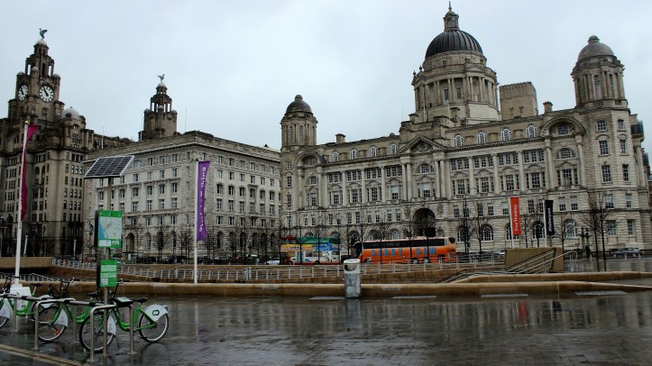 O principal conjunto arquitetônico do Porto de Liverpool